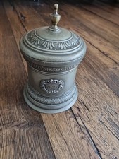 Alter Zinn Behälter mit