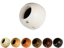 Wandlager Holz für 28 mm Gardinenstangen in verschiedenen Farben