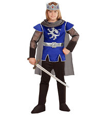 König Arthur blau Ritterkostüm Ritter Burg Kinder Kostüm Jungen Karneval