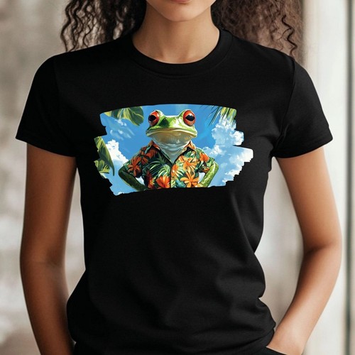 Shirt frauen frosch im - t-shirt,