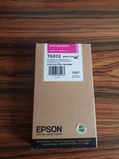 Tinte Epson T6033 Vivid Magenta Neu OVP Original Stylus Pro 7880 11.2009