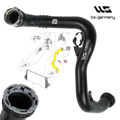 Turbo ladeluftschlauch für - turbo,