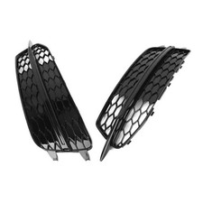 2X Auto Vorderen Stoßfänger Nebellichtgrilles Für Audi A6 C7 S-Line 2012-14
