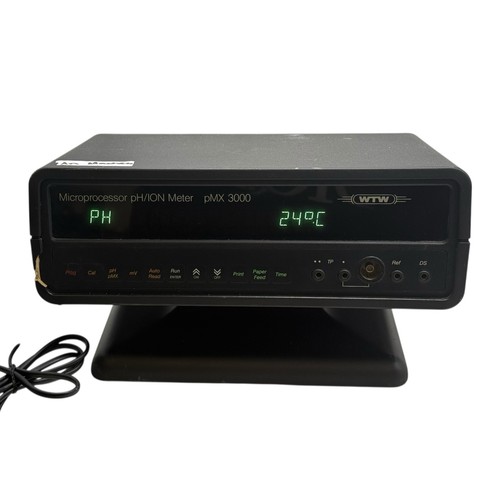 Wtw pmx 3000 - pmx, microprocessor