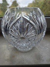 Schale/Vase aus Bleikristall.