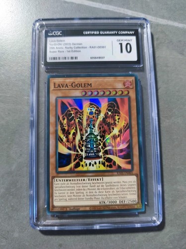 Lava golem 2023 ra01 - golem, yu-gi-oh