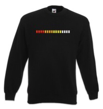 808 Keys Sweatshirt Pullover ADSR Audio Wave DJ MC Electro Synthesizer Roland