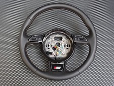 Original Audi S8 4H Lederlenkrad Automatik beheizbar Soul Braune Naht 4H0419091K