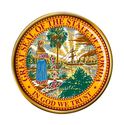 Florida usa anstecker - florida,