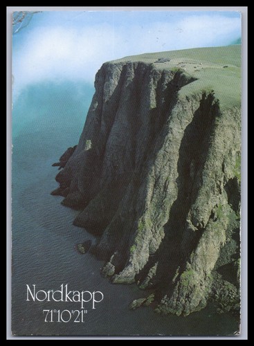 Ansichtskarte nordkapp nordkap - ansichtskarte,