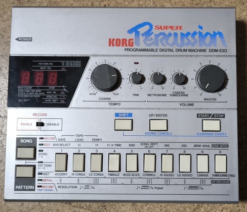 Korg super percussion ddm 220 - percussion, ddm-220