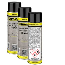 3x BREHMA Unterbodenwachs