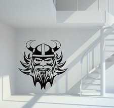 Wandtattoo Wikinger mit Tribal