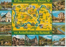 AK - Das romantische Maintal von Aschaffenburg bis Karlstadt