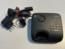 Gigaset A400A Telefon Basisstation mit AB ersatz Schwarz Anrufbeantworter A400