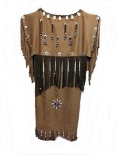 Indianer Kleid 1 Leder