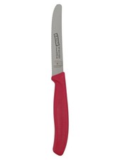 VICTORINOX Küchenmesser Rot Praktisch Wellenschliff Steakmesser
