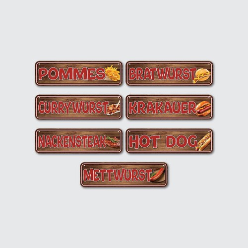Imbiss bratwurst 7er set - 7er,