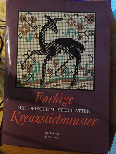Kreuzstichmuster farbige - ,