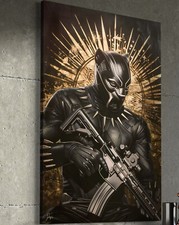 Black Panther Leinwandbild
