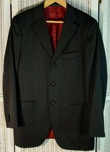 Raffaele caruso black tuxedo - black,