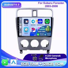 Für Subaru Forester 2003-2008 Android14 Autoradio Navi Car Play GPS DAB+AM 128GB