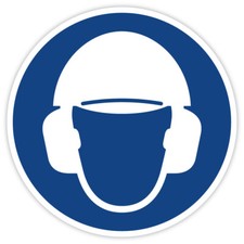 Aufkleber Gebotszeichen