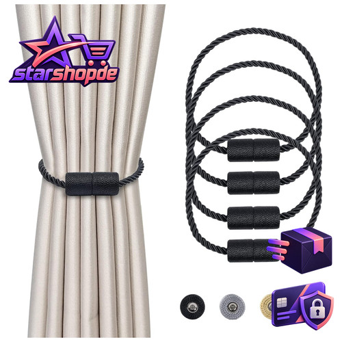 Magnetische vorhang raffhalter - magnetische,