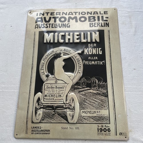 Michelin blechschild deutsche - michelin,