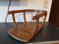 Alter Holzschlitten - Sitz