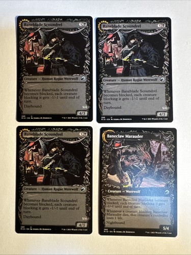 Mtg innistrad midnight hunt - 4x,