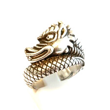 Silberring Chinesischer Drache