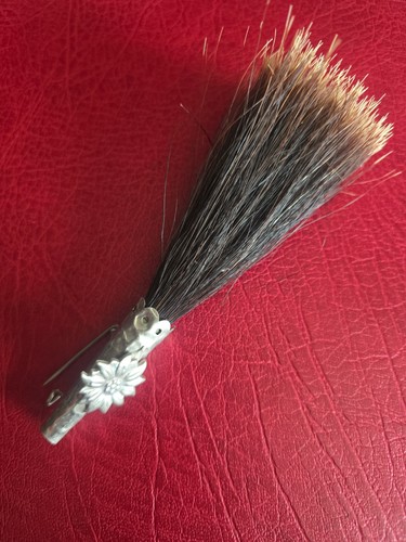 Alte anstecknadel gamsbart - ,