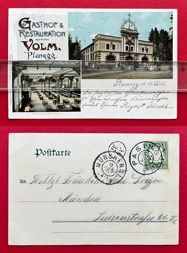 Planegg bei münchen 1906 - ak,