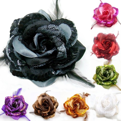 Haargummi ansteckblume - 4,