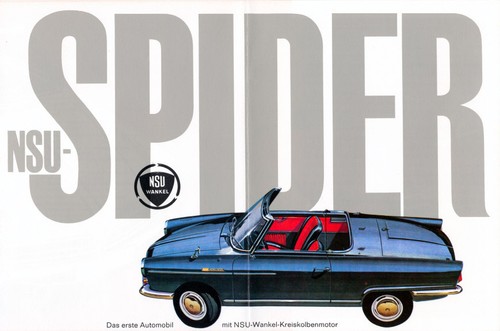 Nsu spider wankel - nsu,