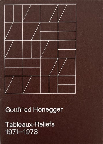Gottfried honegger tableaux - gottfried, honegger: