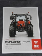 SAME EXPLORER NATURAL STAGE V Traktoren Prospekt von 04/2024 ( SLH 200 )