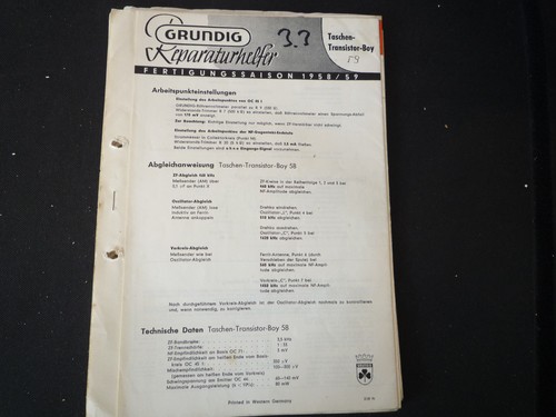 Original service manual - service,