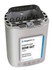 Bio Saunaofen Scandia Combi Next Verdampfer Sauna Ofen 6 8 9 kw wahlweise Steine