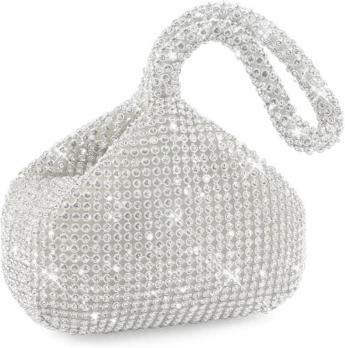 Abendtasche mit strasssteinen - mit,