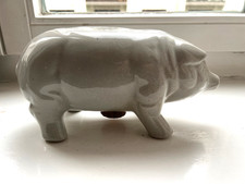 Sparschwein Keramik 50er/60er Jahre, mit Korkenverschluss