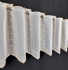 Scheibengardine Panneau Bistrogardine 30 45  oder 60 cm hoch