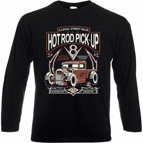 Hot rod pick langarmshirt - pick-up,
