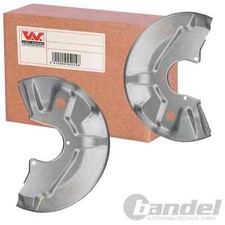2 VAN WEZEL SPRITZBLECH BREMSSCHEIBE VORNE passend für AUDI 50 VW POLO 1 2 DERBY