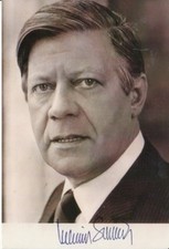 Helmut schmidt autogramm - helmut, +autogramm++