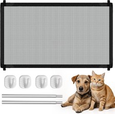 Langfristiger Schutz für Haustiere: Treppenschutzgitter 110x72 cm, Ausziehbar