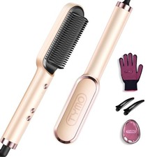 TYMO Ring Straightening Brush Hair Straightener Brush - Ceramic ohne Box