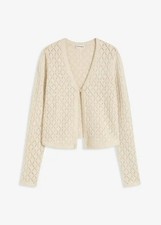 Kurze Strickjacke mit