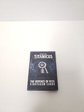 Adeptus Titanicus The Defence of Ryza Stratagem Cards English Englisch Warhammer